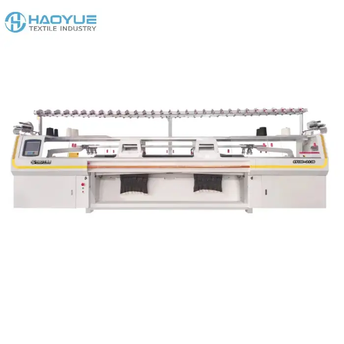 1+1system 80inch computerized sweater flat knitting machine