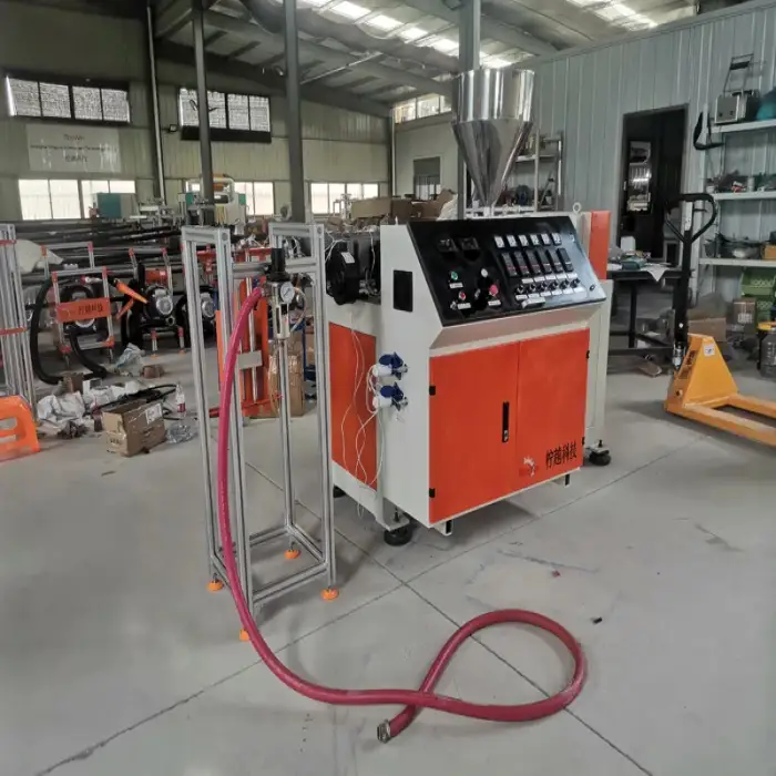 sintepon fiber making machine from pet bottles