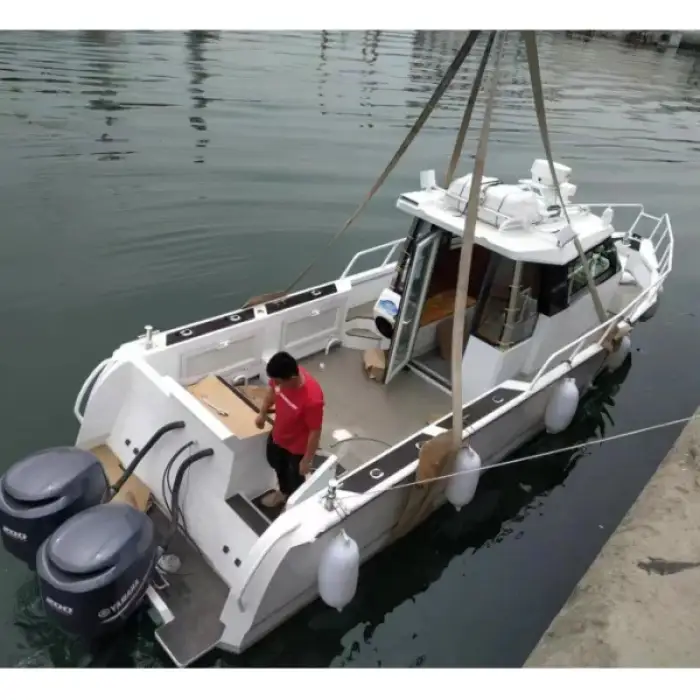 CE Certified 32ft High-Speed Boat Sport Yacht and Fishing Boat with Outboard Engine for Sale