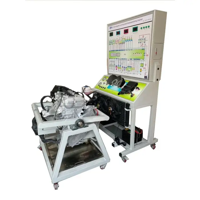 Educational automotive training bench auto engine running and disassembling trainer educational training equipment