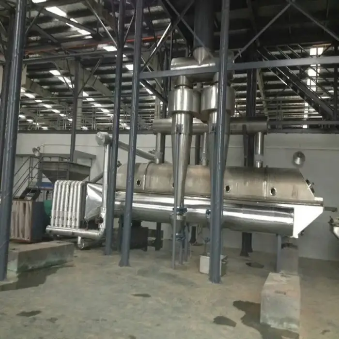 Salt products brown sugar particles type choose linear fluidised bed drying equipment ZLG series vibration fluidised bed