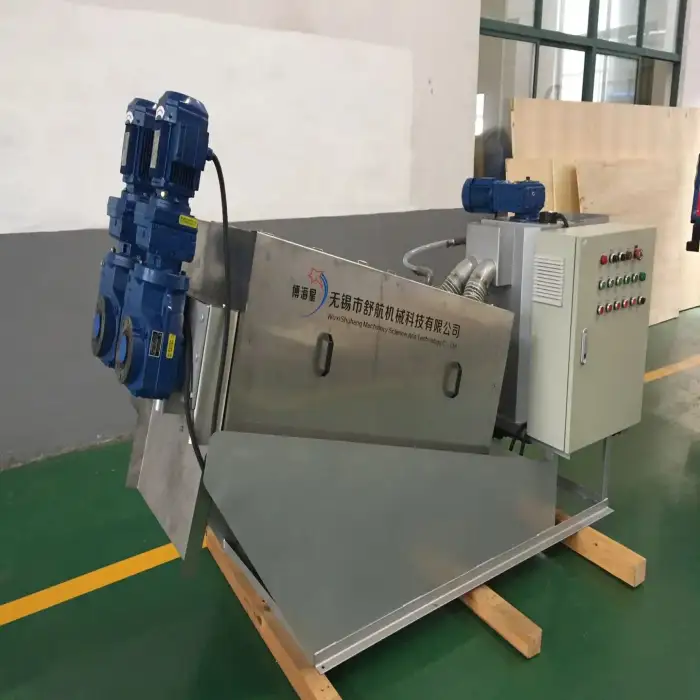 Industrial Waste Water Treatment Sludge Dewatering Machine Customized Dehydrator Equipment