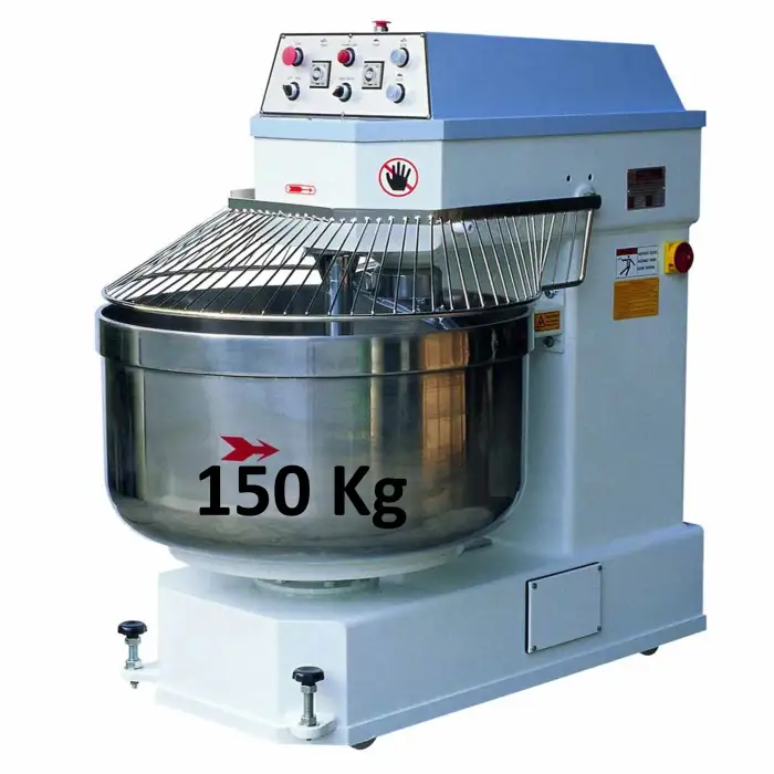 Electric Spiral Dough Mixer Heavy Duty Bakery Baking Equipment Flour Kneader Mixer Reversible Bowl Dough Mixer