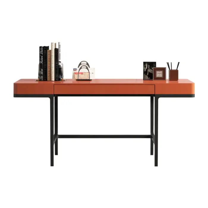 Modern Home Office Learning table Desktop Computer table Book Cabinet