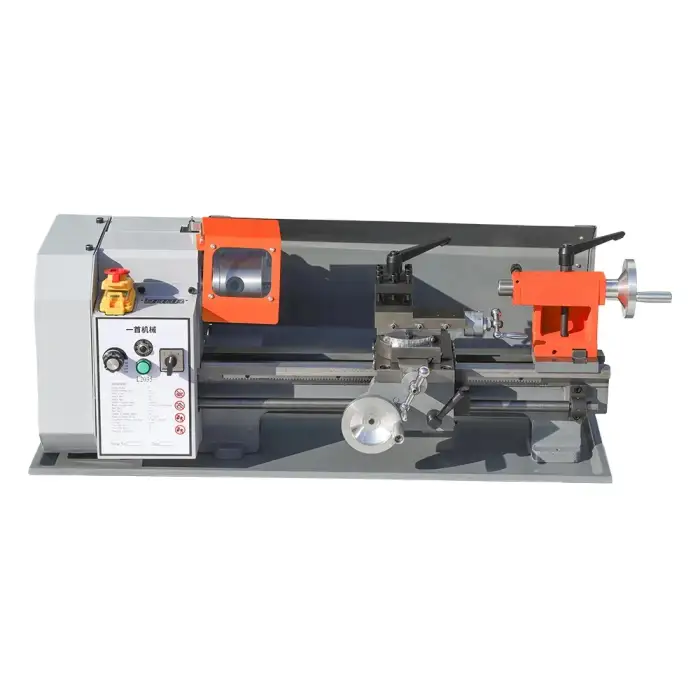 High Efficiency 600w Stable Operation Homemade Heavy Duty Manual Precision Metal Lathe Machine