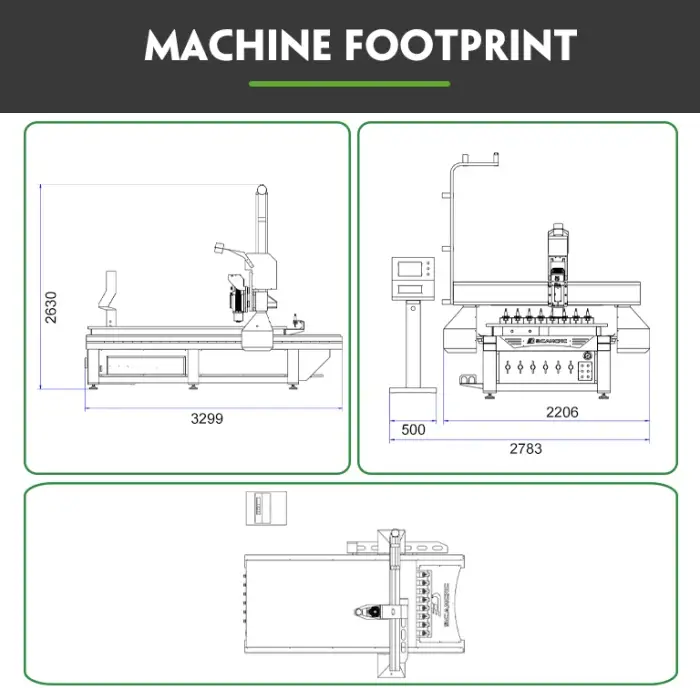 cnc router engraving cutting machine