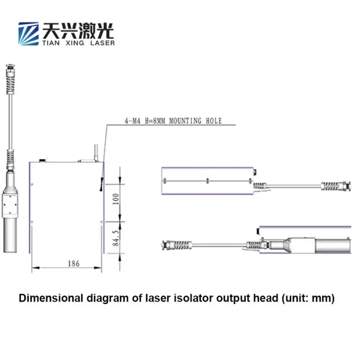 MFP-20F acousto-Optically Q-switched pulsed fiber laser