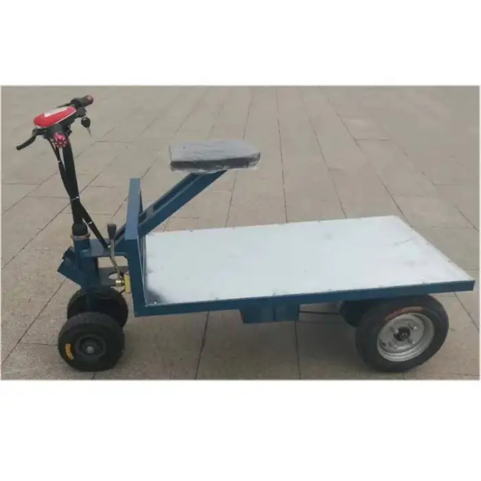 Electric Heavy Duty Industrial Logistic electric flat transfer car logistics transport electric flat car for load