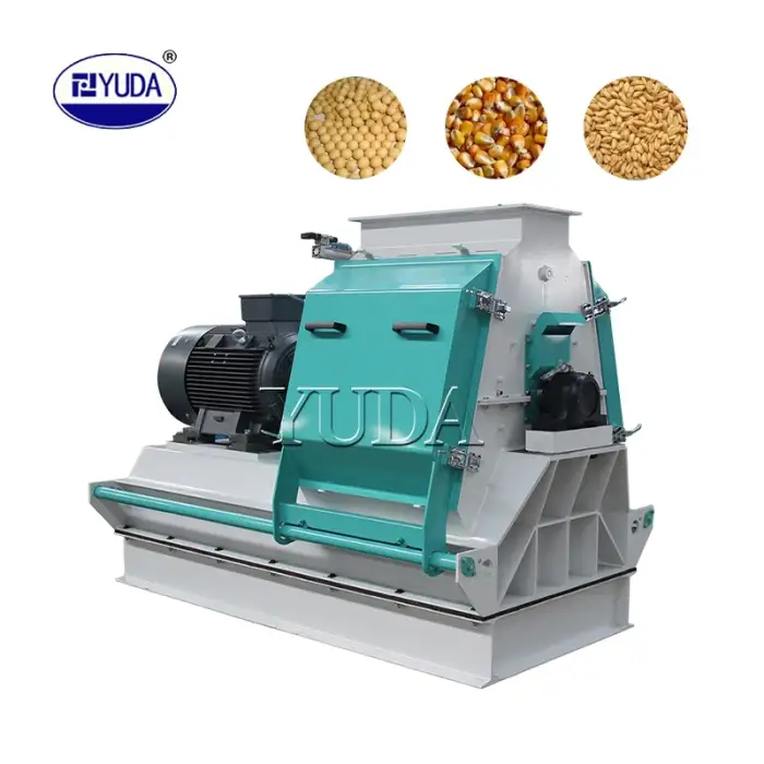 YUDA machinery new design SFSP66 pulverizer hammer mill for feed pellet