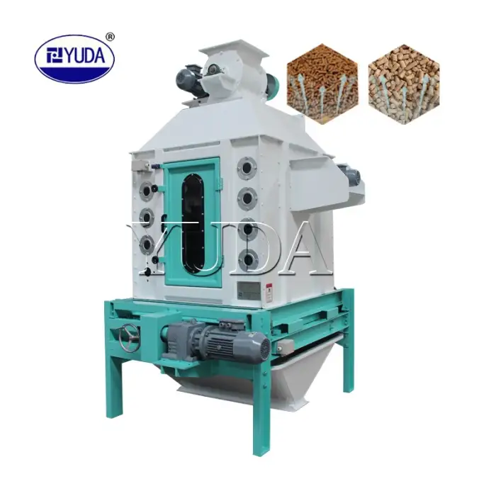 YUDA New Counterflow Pellet Cooler and Mixer with Core Motor Component