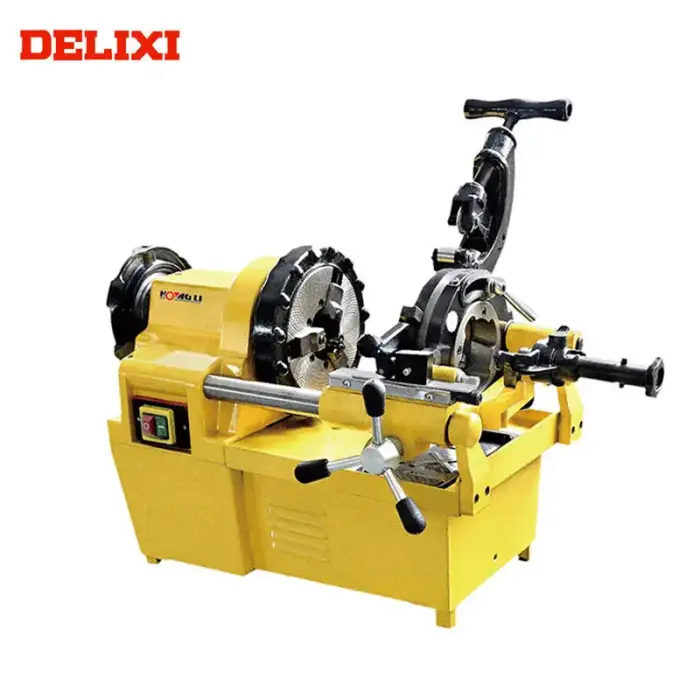 Plumbing Tool Kit DELIXI DLX50B1 1,2" To 2" 750W Oem Available Good Quality 2 inch Compact Pipe Threader