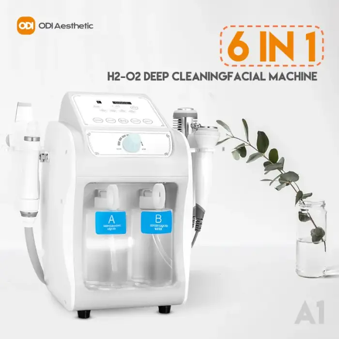 Spa Facial Facial Aqua H2O2 Hydro Jet Spa Hydrodermabrasion Facial Machine Vacuum Cleaner Hydradermabrasion Machine