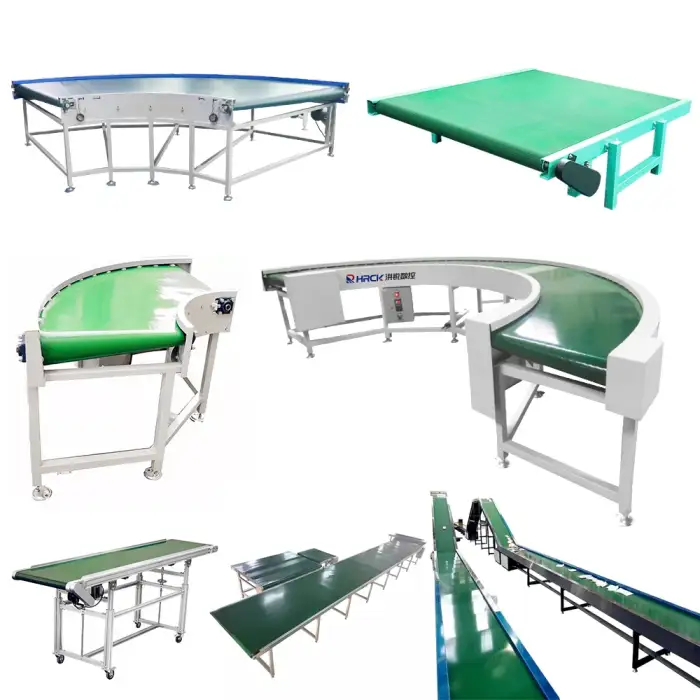 Powered Belt Conveyor – Logistics Sorting Assembly Line for Efficient Loading and Unloading