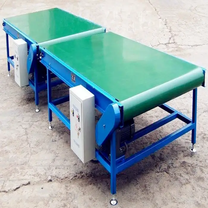 Powered Belt Conveyor – Logistics Sorting Assembly Line for Efficient Loading and Unloading