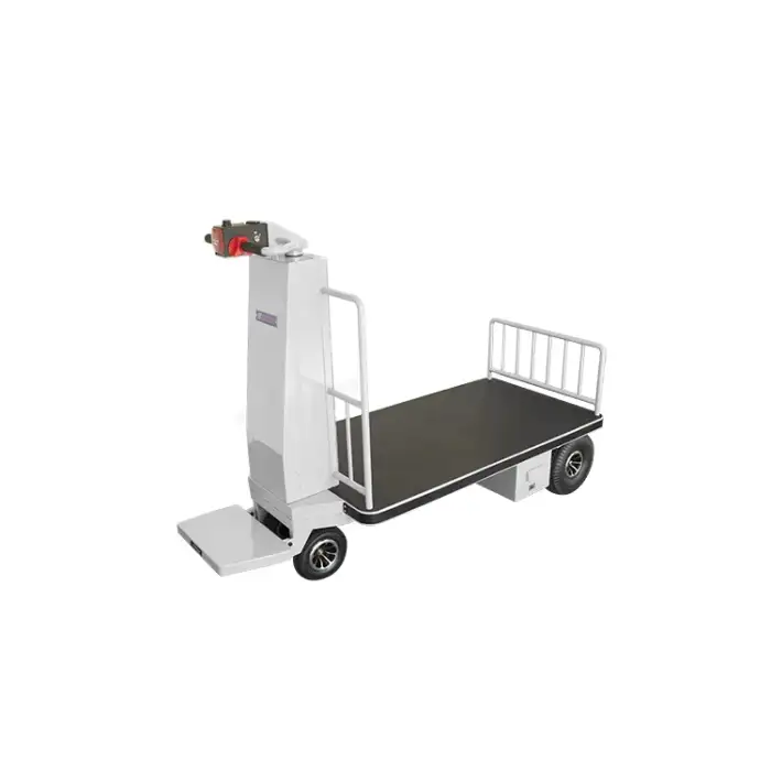 NK 118 electric trolley cart powered standing driving electrical warehouse trolley logistics transport truck