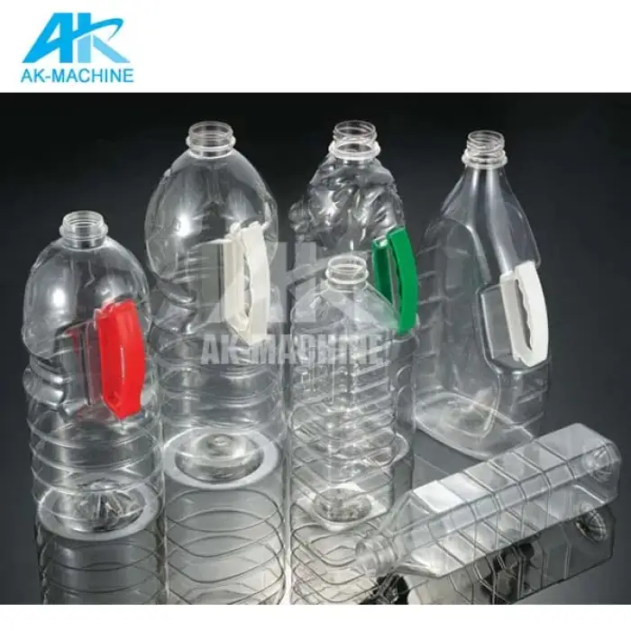 semi automatic plastic bottle making machine pet bottle blowing mould machine  with factory price