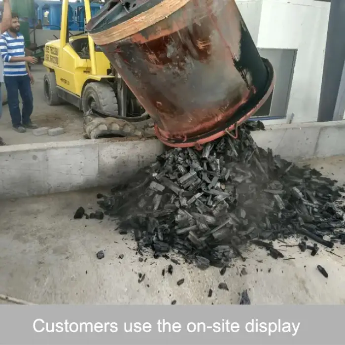 Sawdust charcoal making machine carbonization furnace