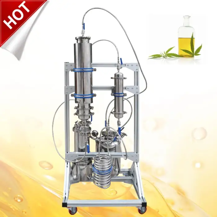 1lb 2lb 5lb 10lb Closed Loop Extractor botanical Oil butane Hexane Solvent Extraction Machine