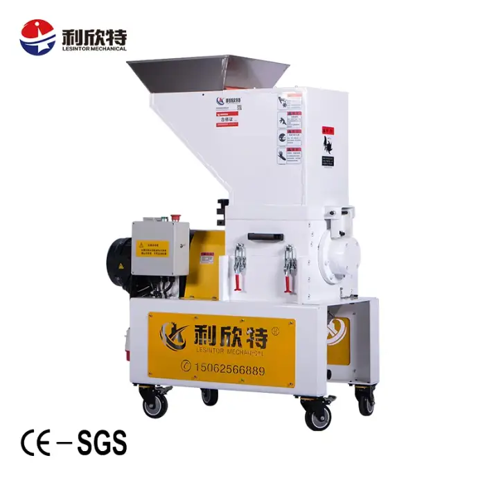 single shaft shredder waste paper shredder machine plastic recycling crusher