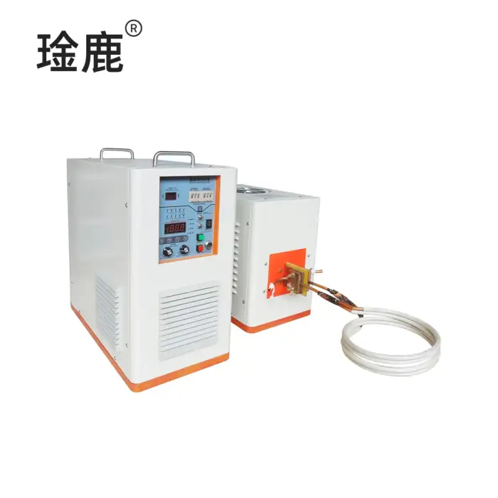 Mini High Frequency Industrial Furnace for Gold Silver Platinum Copper Iron Steel Induction Melting