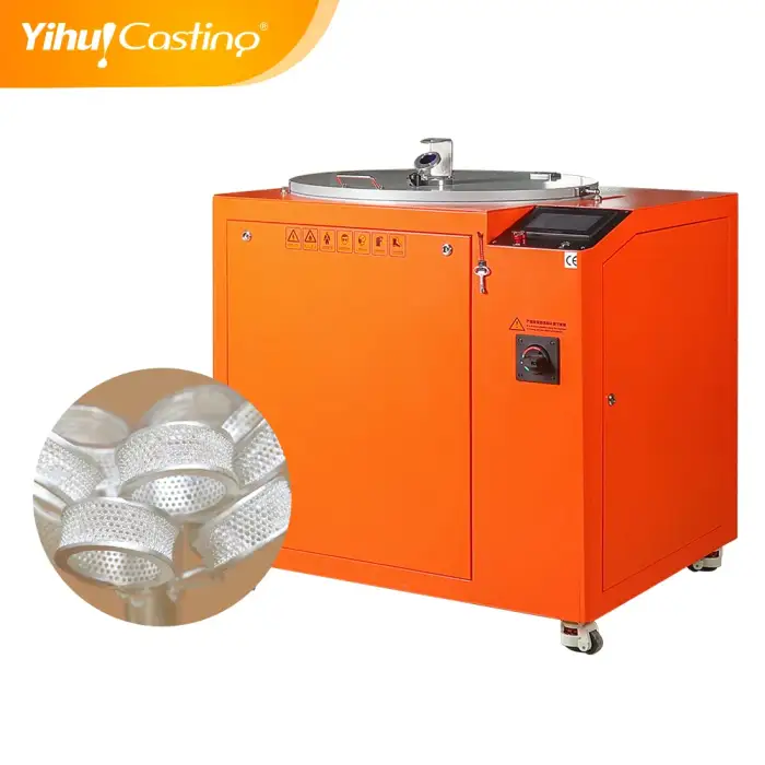 Platinum casting machine Centrifugal big capacity 1000gm vacuum equipment for jewelry tree making