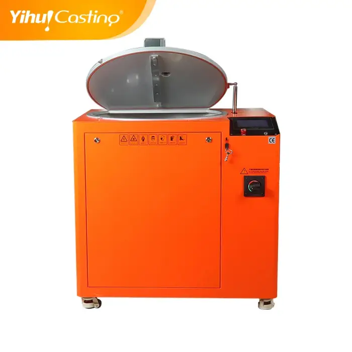 Platinum casting machine Centrifugal big capacity 1000gm vacuum equipment for jewelry tree making