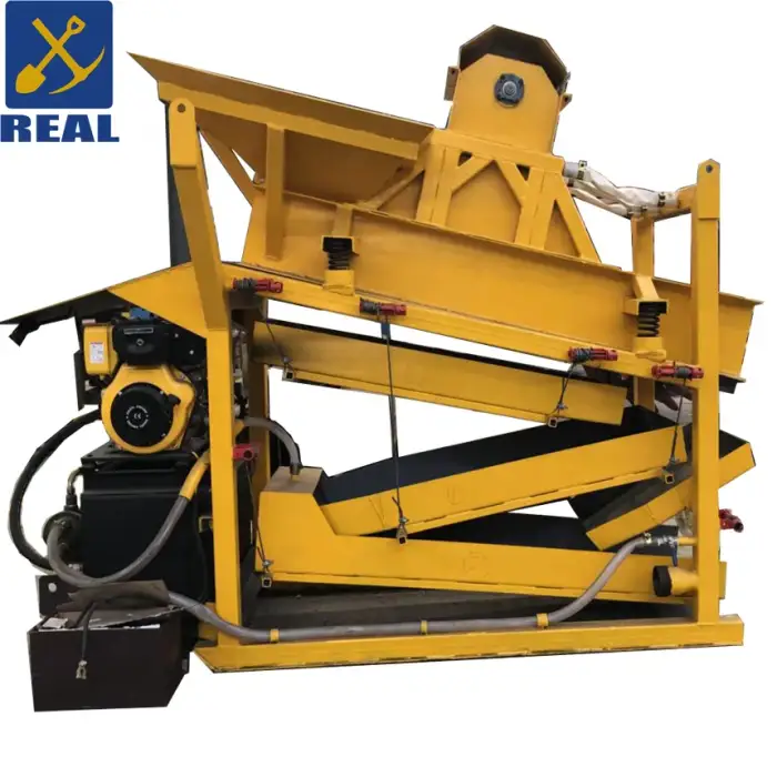 Vibrating Screen Machine for Alluvial Gold Washing - High-Efficiency Gold Recovery