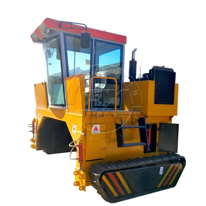 Agriculture Pig Manure Crawler Compost Turning Machine