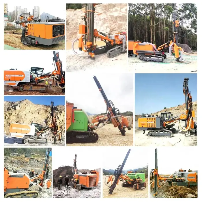 coal mine drilling and blast hole rig mining machine 150 jumbo horizontal drills for mining