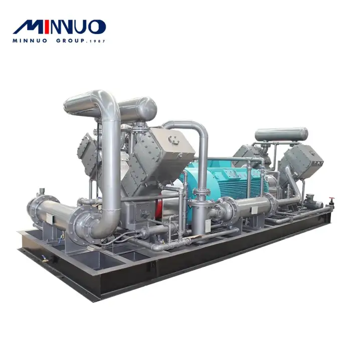 Industrial use piston 2 stages Liquefied petroleum gas butane propane LPG compressor for Russia