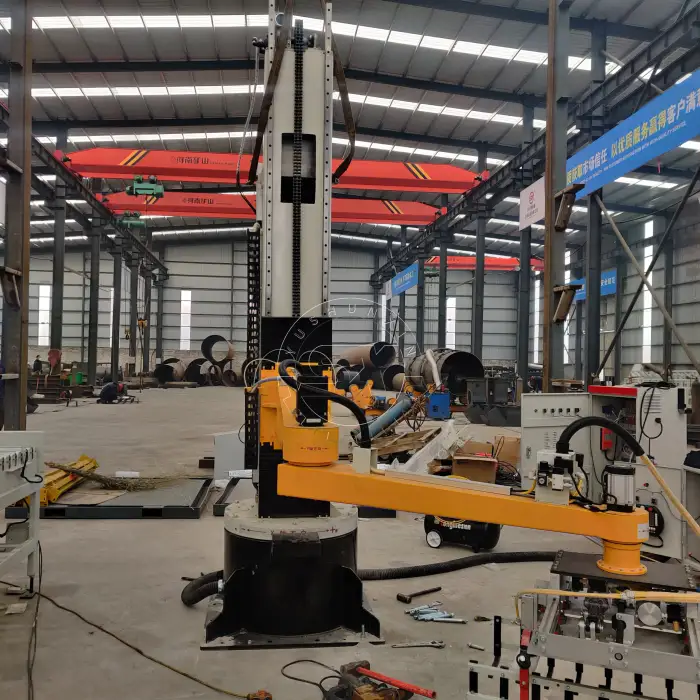 Automatic single column robot case palletizer machine