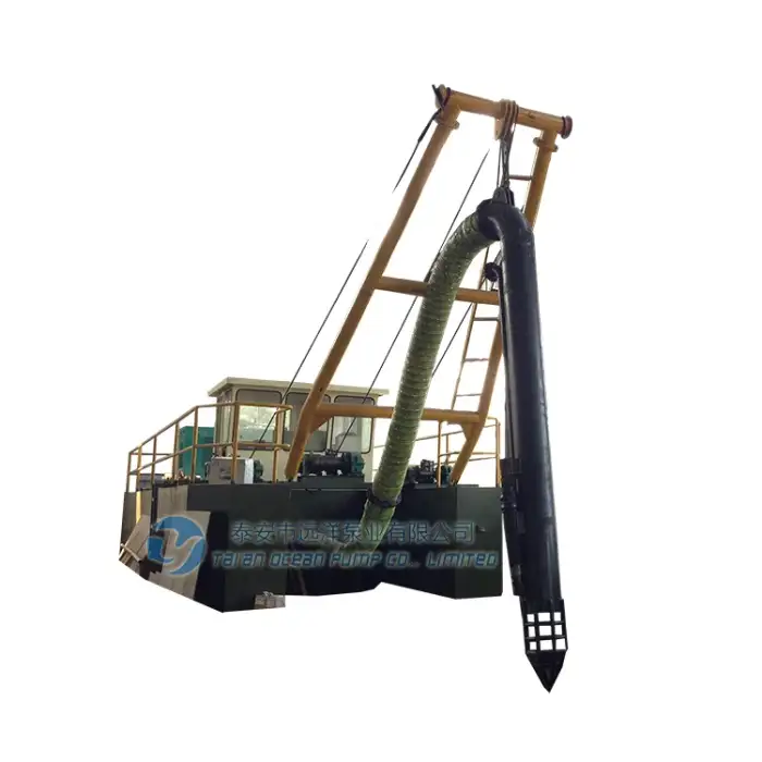 Jet Suction Alluvial Gold Washing Gold Mining Dredger