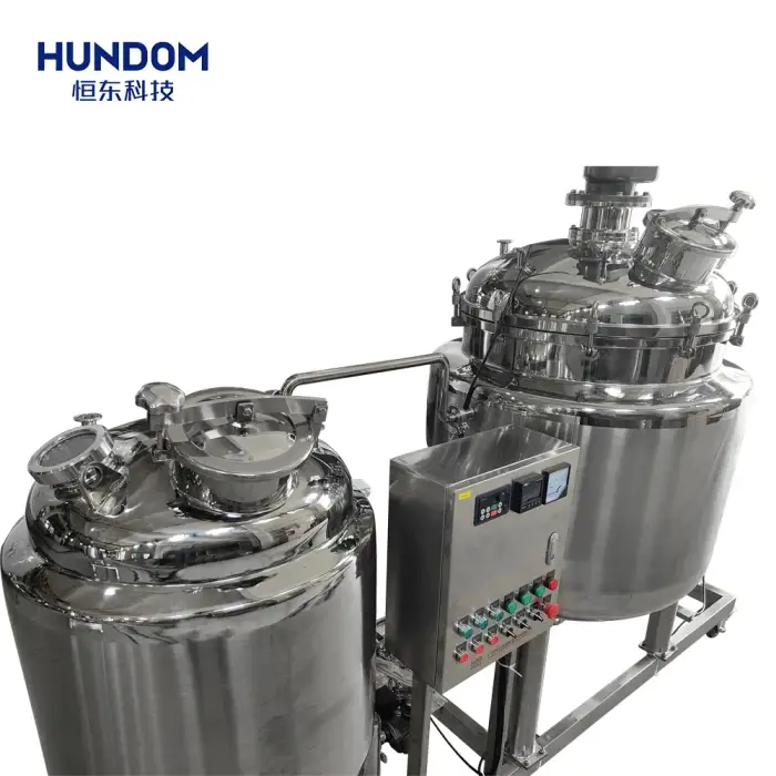 Mayonnaise making machine price vacuum homogenizing mixer tomato sauce mix machine mixing tank