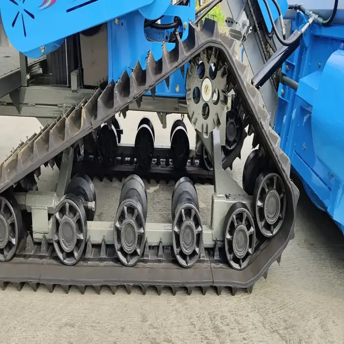 Combined Crawler Mini Rice Soybean combine harvester