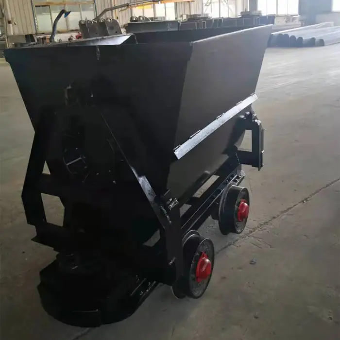 Factory Bucket-Tipping Mine Cart For Sale Mine Car Iron Coal Mining Ore Carts For Transportation