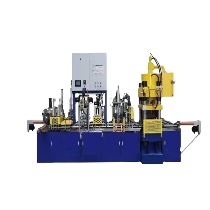 Resin grinding wheel forming machine