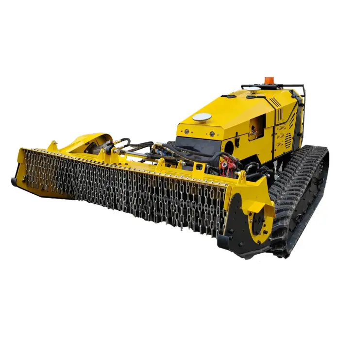 Automatic Orchard Reclamation High Density Weed Mowing Crusher