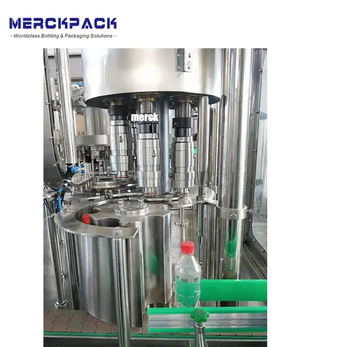 Full Automatic Glass Bottle Carbonated Drink Beer Soda Water Production Line