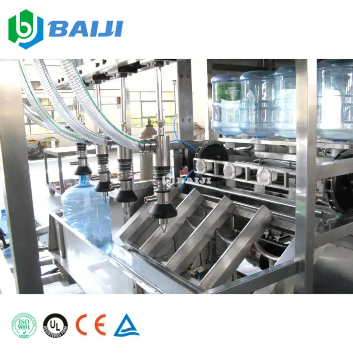 Automatic 18.9L barrel 5 gallon bottle washing filling capping equipment machine production line