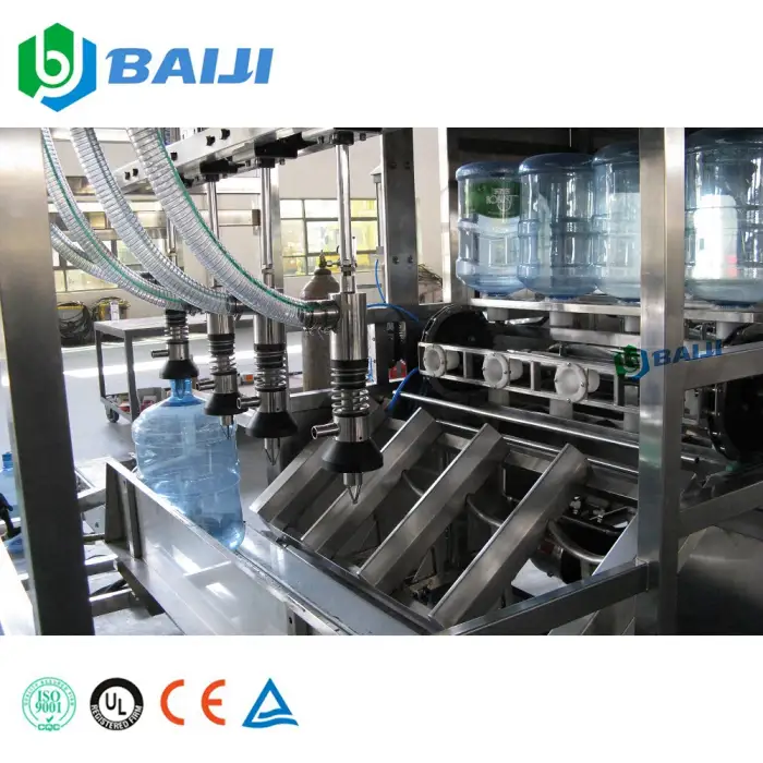 Automatic 18.9L barrel 5 gallon bottle washing filling capping equipment machine production line