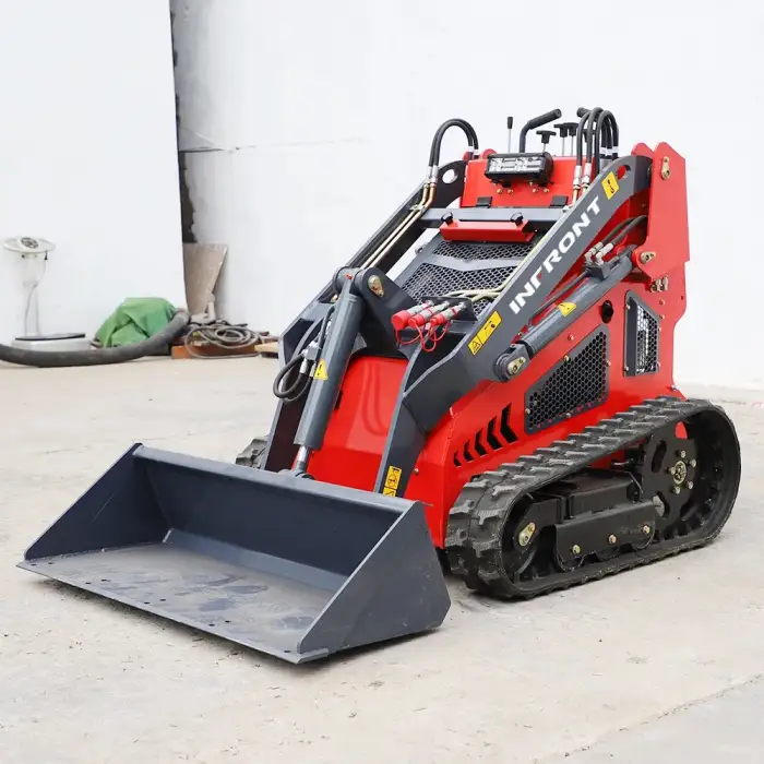 Mini Skid Steer Loader with Digger Backhoe Excavator