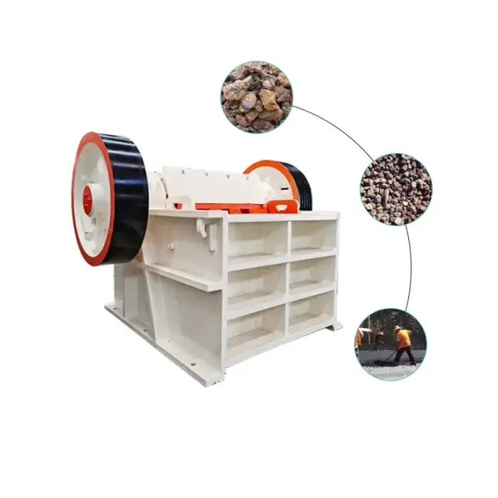 Small Scale Gold Ore Mining Equipment with Diesel Jaw Crusher