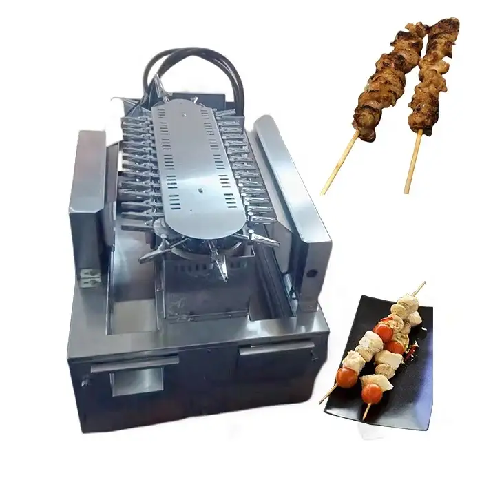 New Design automatic rotary barbecue machine