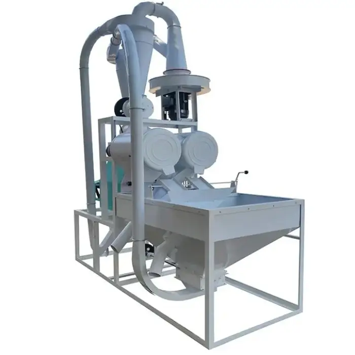 Low price home use small scale 10 tons per day Wheat Maize Flour Milling Machine Flour Mill