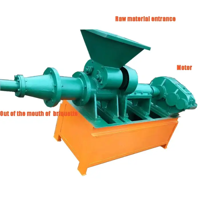 Runxiang Biomass Peanut Shell Rice Husk Sawdust Coal Charcoal Briquette Making Machine