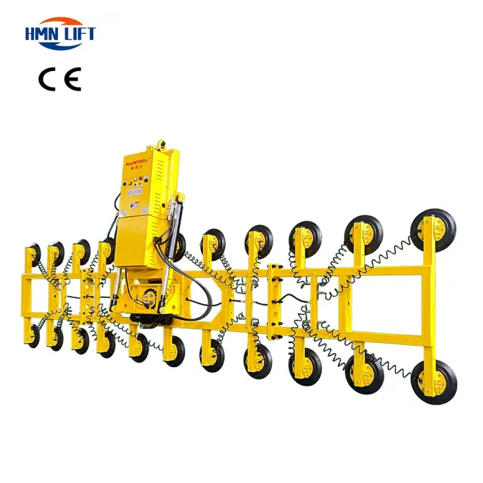 hydraulic glass lifter  for Wireless remote control flip and rotate large glass curtain wall vacuum