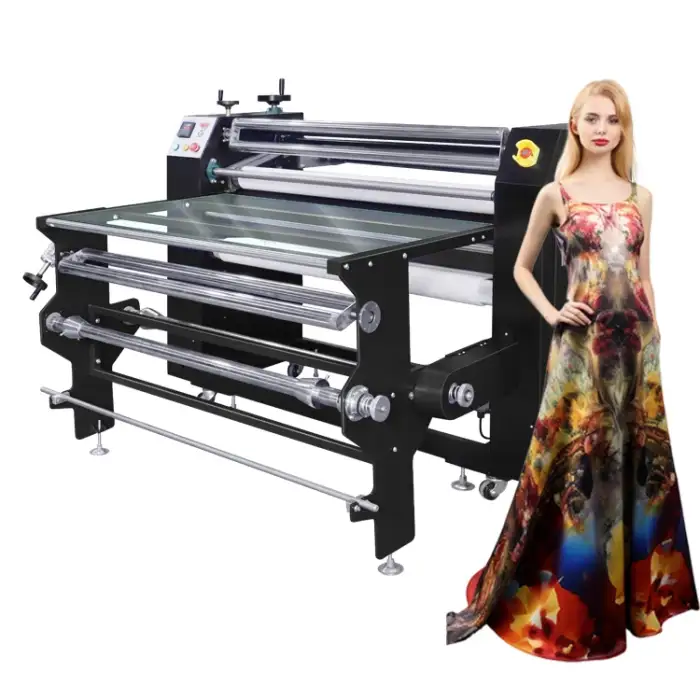 textile garment sportswear children colth 1.7meter heat transfer machine