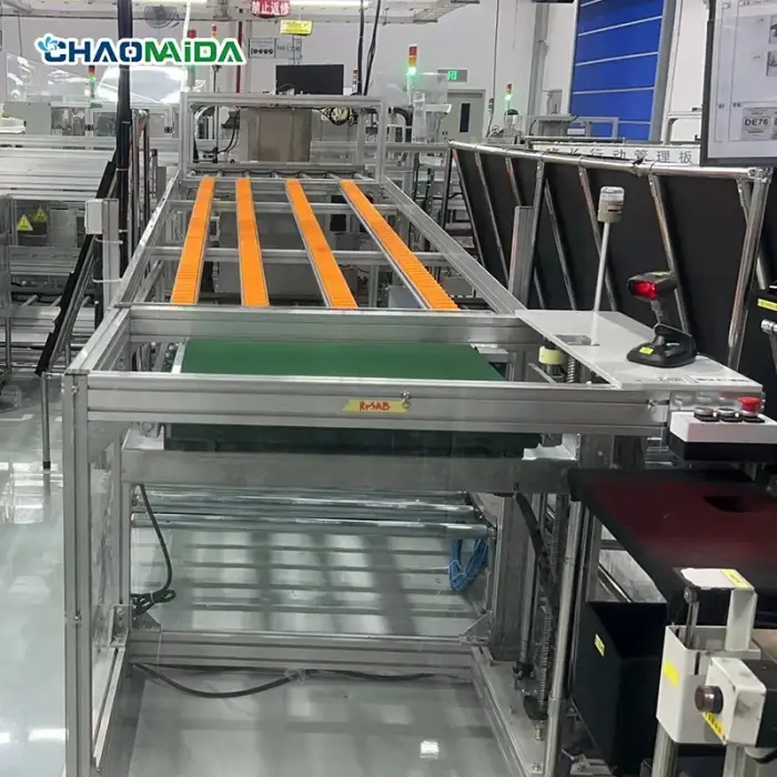 Automobile parts production line Automobile instrument power roller conveyor