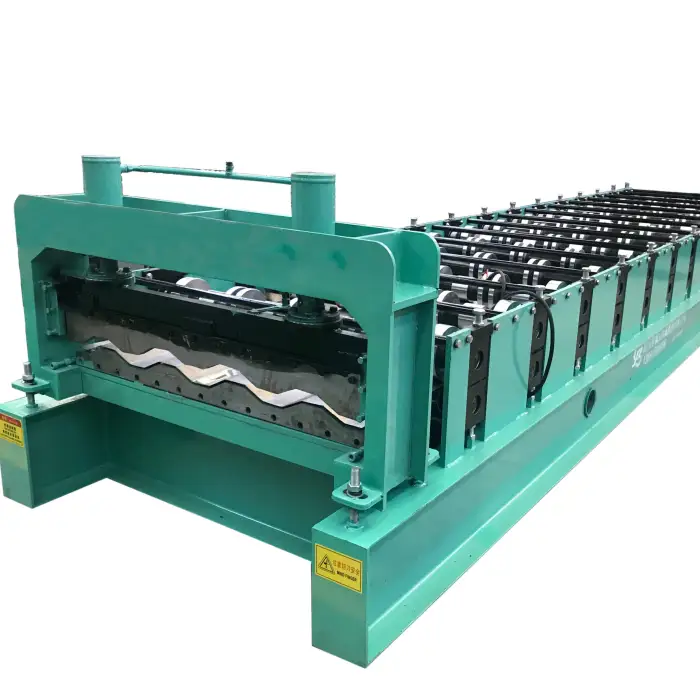 Car Body Panel Roll Forming Machine Carriage Board Container Wall Sheet Making Machinery