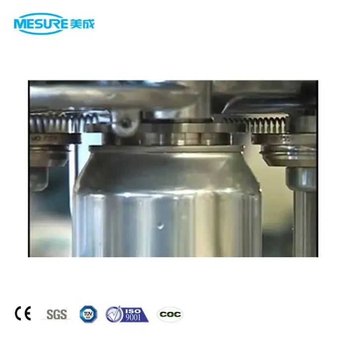 Automatic Spray Can  Carbonated soft drink Filling Machines production line